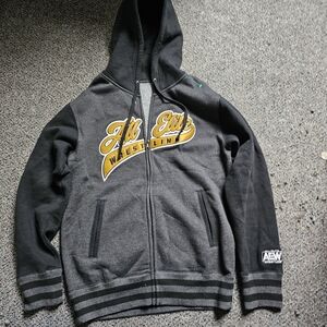 AEW All Elite Wrestling Gray Hoodie